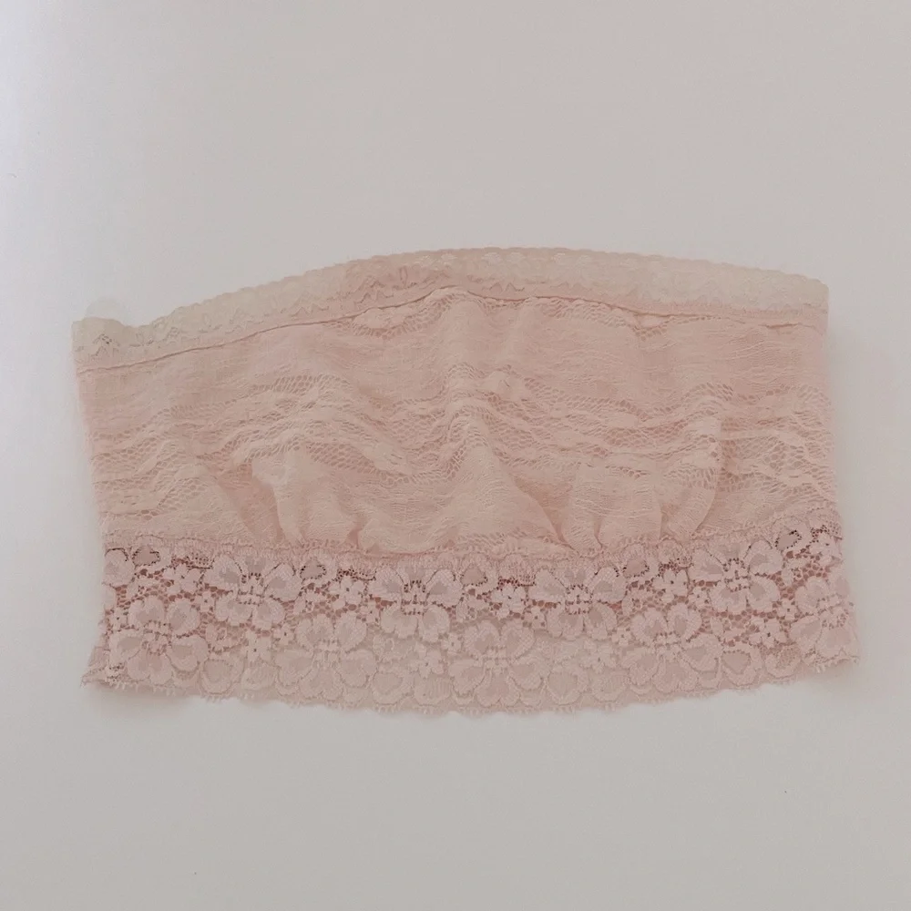 Free People Lace Longline Bandeau Bralette